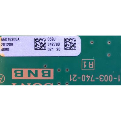 KIT DE TARJETAS PARA TV SONY BRAVIA 4K·UHD·HDR / MAIN A5015305A 068 / 1-003-740-21 / A-5015-318-A / T-CON 44-9771568O / 47_6021321 / HV650QUBN9L / 44-97715680 / HV550QUB / FUENTE 100442322 / B55D-324 / PANEL YSAF065CNO01 / MODELO XBR-65X800H / XBR65X800H - Imagen 2